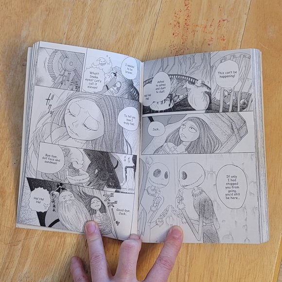 ๐ Disney Tim Burton's The Nightmare Before Christmas Manga - Picture 5 of 5